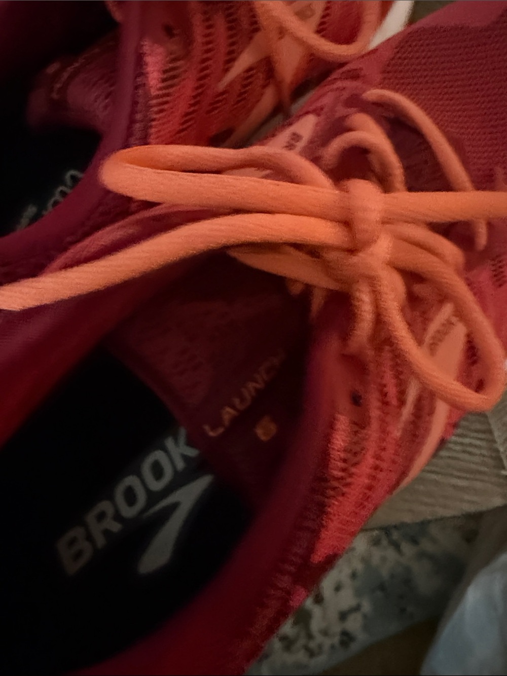 Brooks Women’s Athletic Shoes in Coral and Pink - Picture 4 of 6